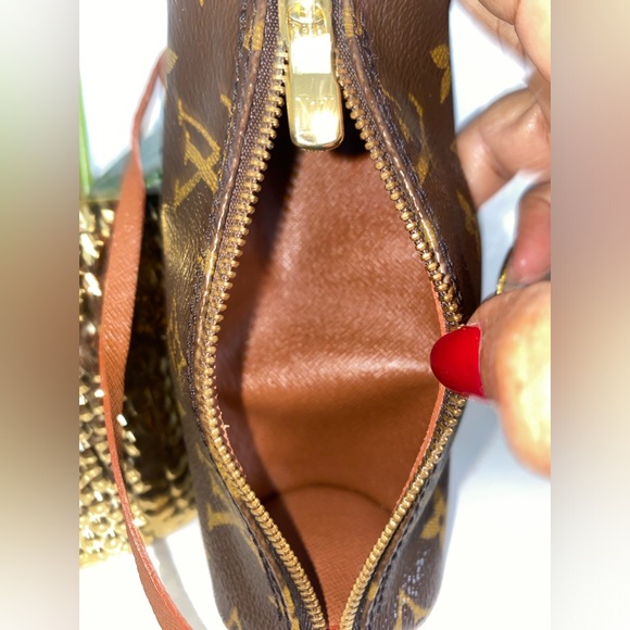 AUTHENTIC 💎VINTAGE LOUIS VUITTON MONOGRAM CANVAS MINI PAPILLON POCHETTE💎 - Picture 7 of 14